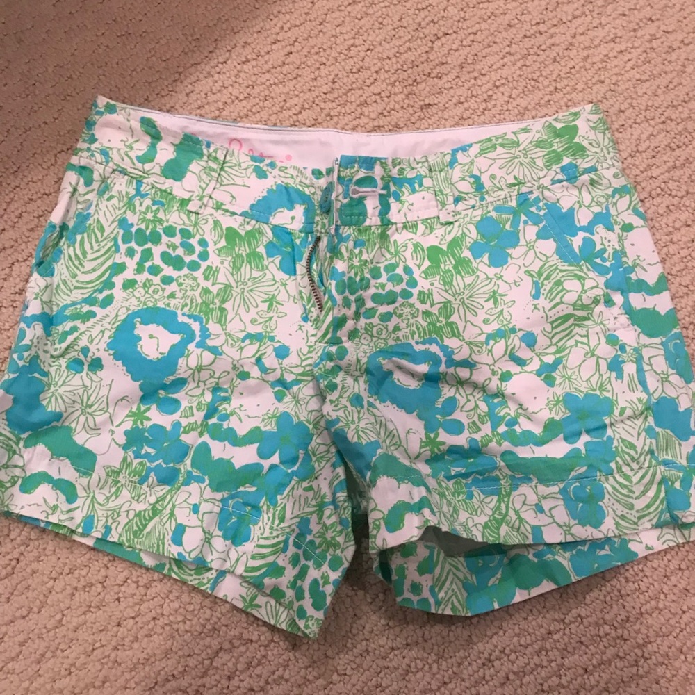 Printed Lilly Pulitzer shorts